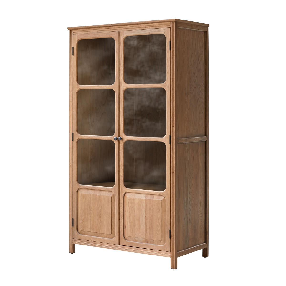 GESCHIRRSCHRANK Marthe Natur aus Eiche - Naturfarben, Holz (102/182/51cm) - Tikamoon