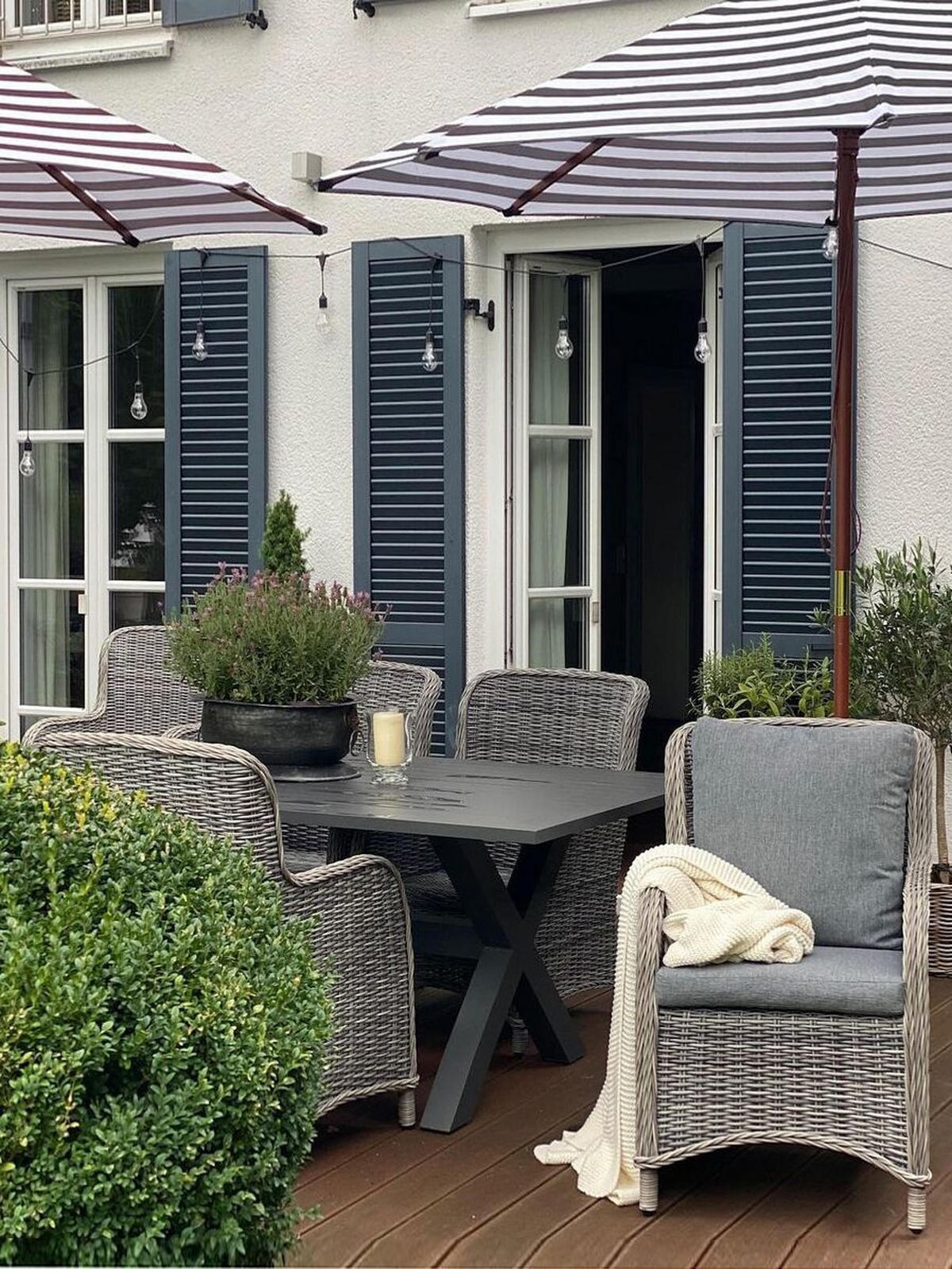 MOBILIER DE GRĂDINĂ set cu 6 locuri aluminiu gri Cascais - gri, material plastic - Beliani