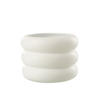 BLUMENTOPF RING - Zement - Weiß - L - Ø 23 cm - Weiß, Stein (23/17cm) - J-Line