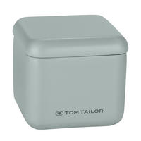 BAD-ORGANIZER mit Deckel - Grün, Kunststoff (8.5/7.7/8.5cm) - Tom Tailor