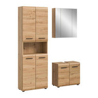 BAD-SET ICE 3-tlg. (B/H/T: ca. 135/185/30 cm) in Artisan Oak Nachbildung/Artisan Oak Nachbildung - Eiche Artisan, Holz (135/185/30cm)