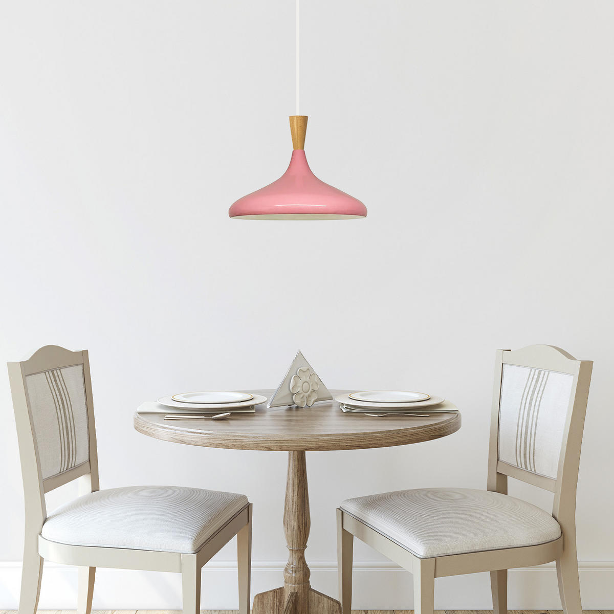 PENDELLEUCHTE Lirona - Pink, Metall (35/35/30cm) - Bamyum