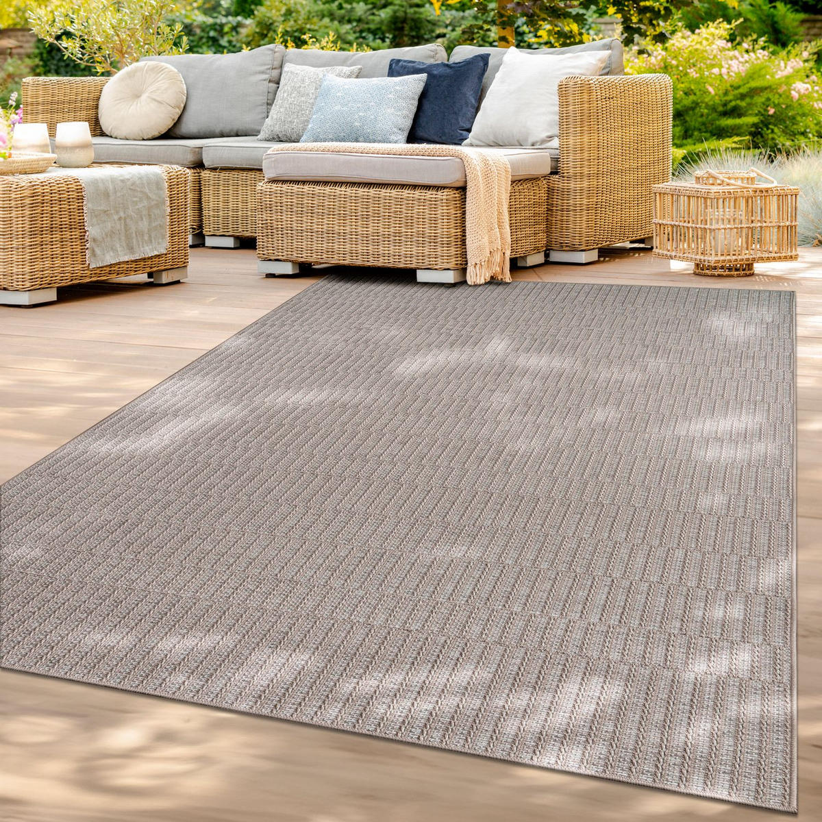OUTDOORTEPPICH Boho Beige 200 x 280 cm - Beige, Kunststoff (200/280cm) - TT Home