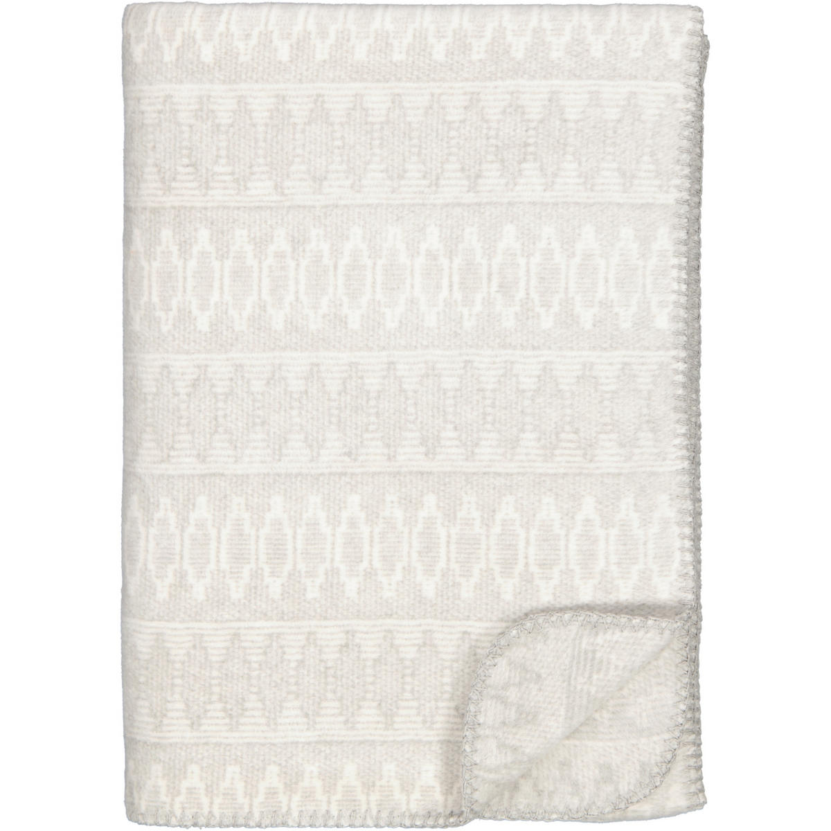 WOHNDECKEN MALINDI FRENCH LINEN - Grau, Textil (150/200cm) - Zöllner