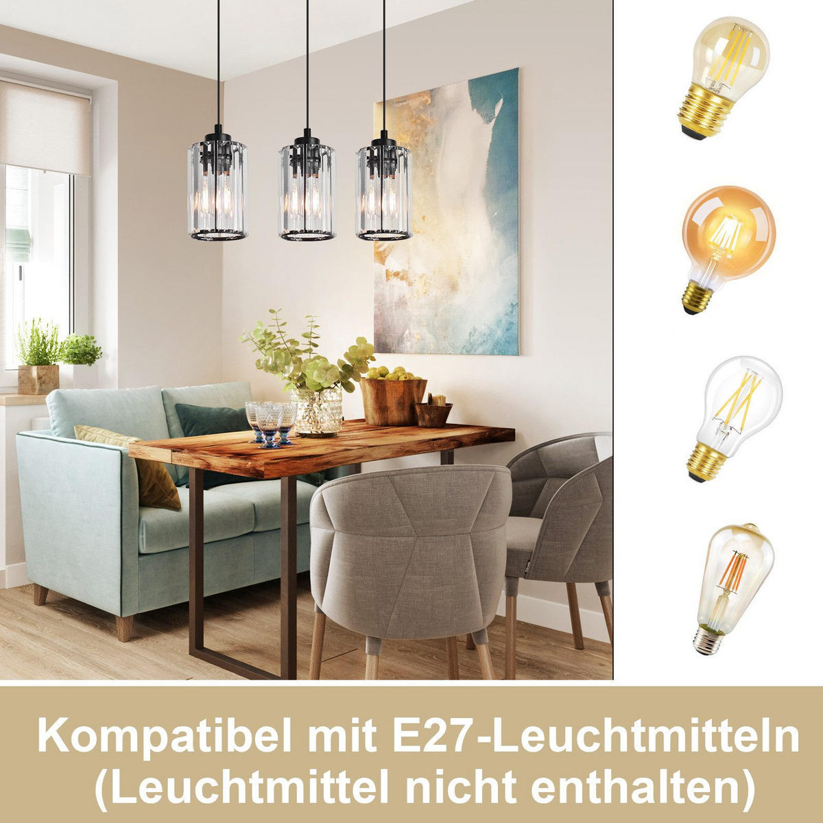 HÄNGELEUCHTE Marr 40/5/140 cm - Schwarz, Metall (5/40/140cm) - Nettlife