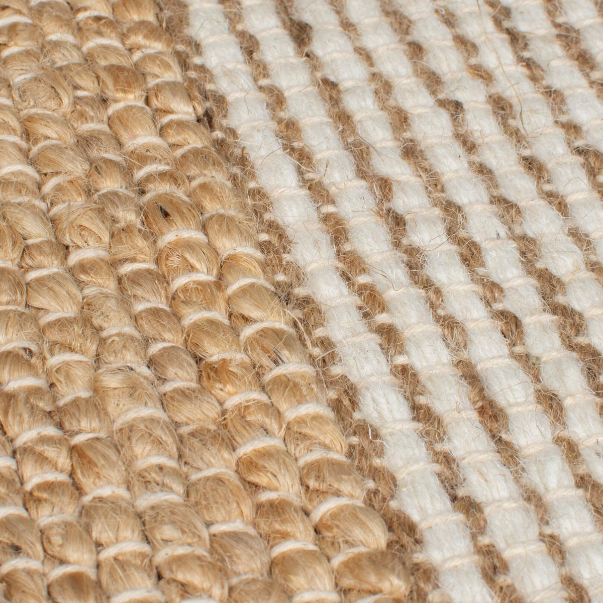 TEPPICH Hoch-Tief Struktur Gestreift, Patchwork-Optik, mit Fransen wendbar, Esszimmer schmutzabweisend Natur-Grün Rechteckig 120x170 - Grün, Textil (170/120cm) - KADIMA DESIGN