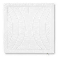 SOMMERBETTDECKE MERINOWOLLE Schurwolle leicht - Weiß, Naturmaterialien/Textil (200/200cm) - wolly