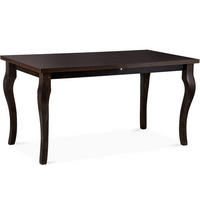 ESSTISCH CABIO ausziehbar bis 190cm, Wenge - Wengefarben, Holz (150/77/80cm) - KONSIMO®