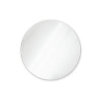 BADEZIMMERSPIEGEL Karen Weiß 60 x 60 cm Rund - Weiß, Glas (60/60/2.1cm) - Vicco