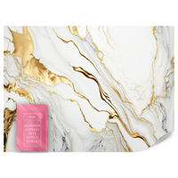 FOTOTAPETE Marmor Abstraktion Glamour Stil 250x175 - Gelb/Beige, Papier (250/175cm) - Muralo