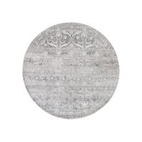 TEPPICH SKY Hellgrau 80/80 cm - Hellgrau, Textil (80/80cm) - Tapiso