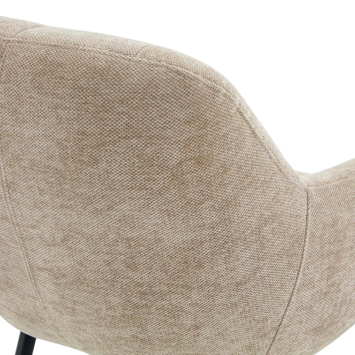 ESSZIMMERSTÜHLE SOMA 2er-Set hellbraun - Hellbraun, Textil (64/83/68cm) - IDIMEX