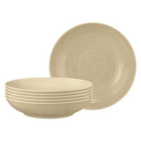 PASTATELLER Terra Sandbeige ø 26 cm 6er Set - Beige, Keramik (26cm) - Seltmann Weiden