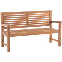 GARTENBANK 150/59 cm Holz teak - Teakfarben, Holz (150/92/59cm) - CLP