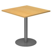 PAUSENTISCH eckig STF 80/80/74,5 cm in Buchefarben/Graphitfarben - Buchefarben/Graphitfarben, Holzwerkstoff (80/80/74.5cm) - bümö
