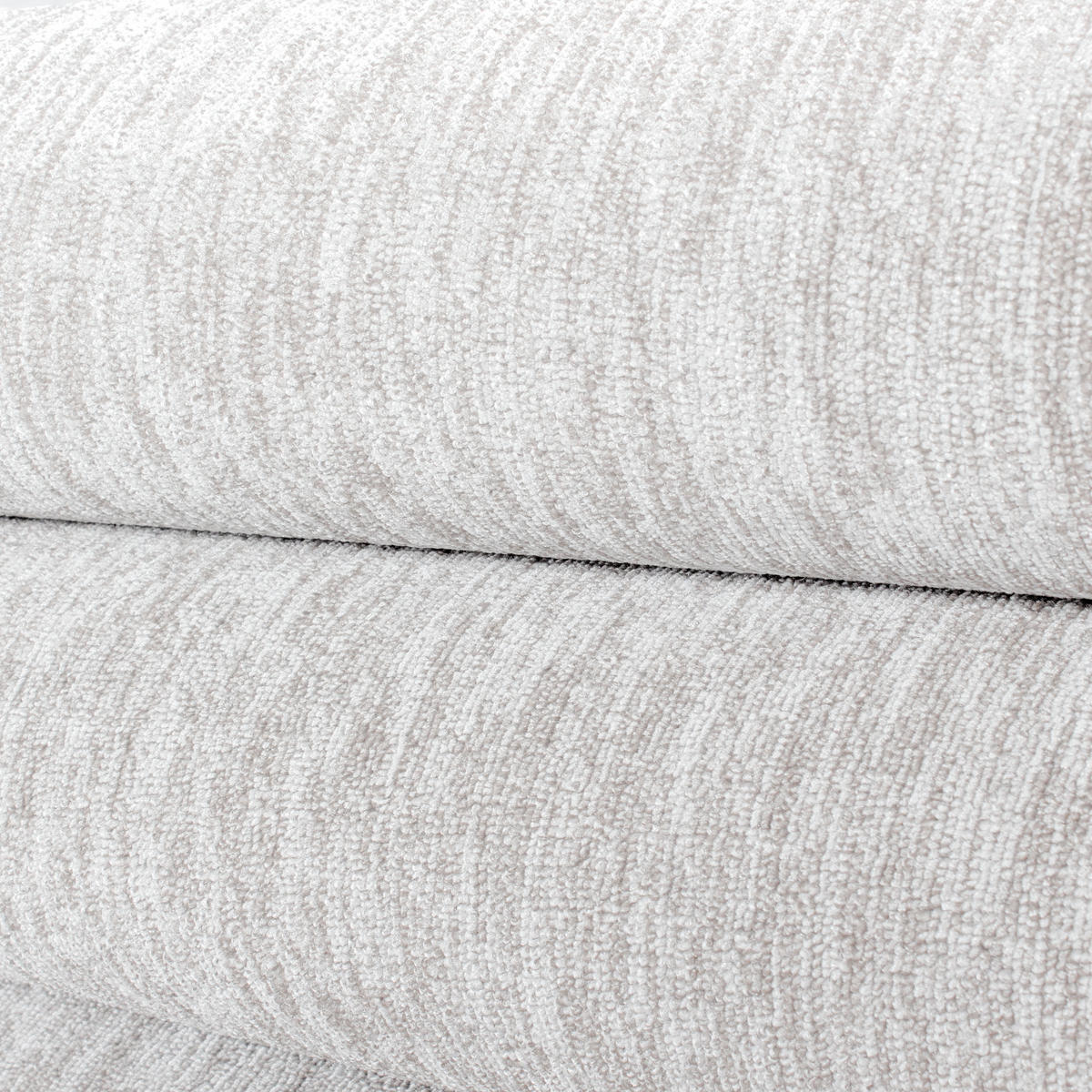 TEPPICH Kurzflor Unifarben Polypropylen saugroboter Wohnzimmer Creme Rund 160x160 - Creme, Textil (160/160cm) - KADIMA DESIGN