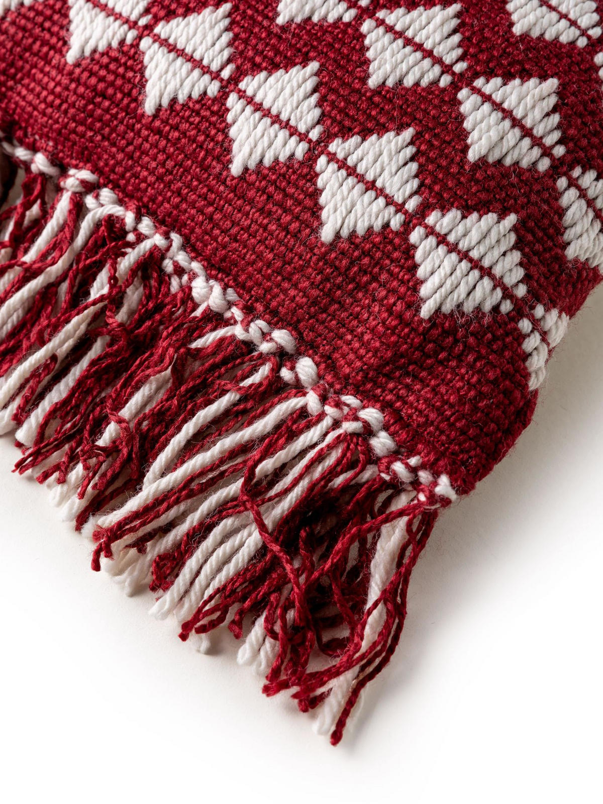 OUTDOORKISSEN Morty Rot 30x50 cm - Rot, Textil (30/1cm) - KUNSTLOFT