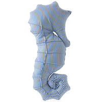 KISSEN SEEPFERDCHEN Blau - Blau, Textil (27/58cm) - J-Line