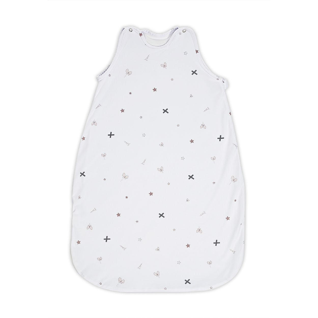 BABYSCHLAFSACK Summer 100 cm beige Sterne Sommerschlafsack, temperaturausgleichend, feuchtigkeitsabsorbierend - Beige, Textil (54/100cm) - Lorelli