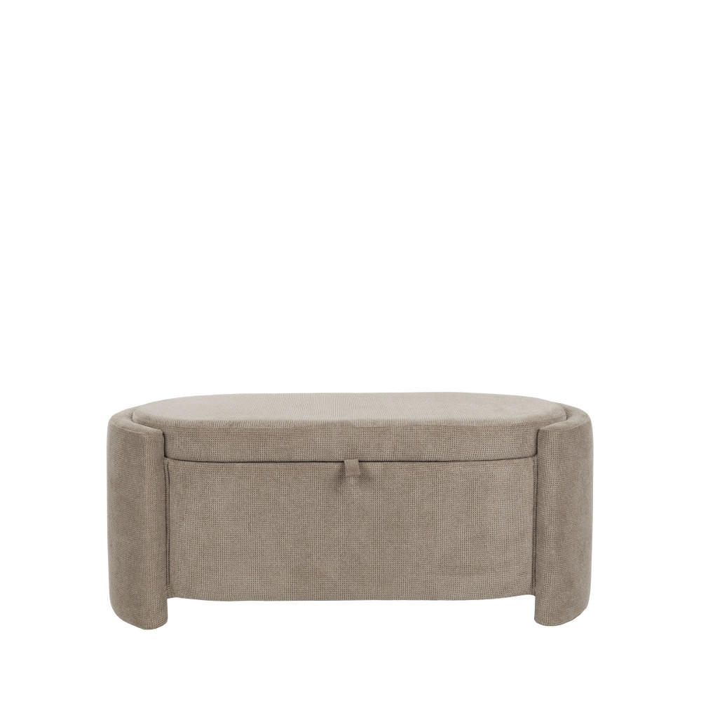 Drawer Sitzbank Grau 85x42x42 cm