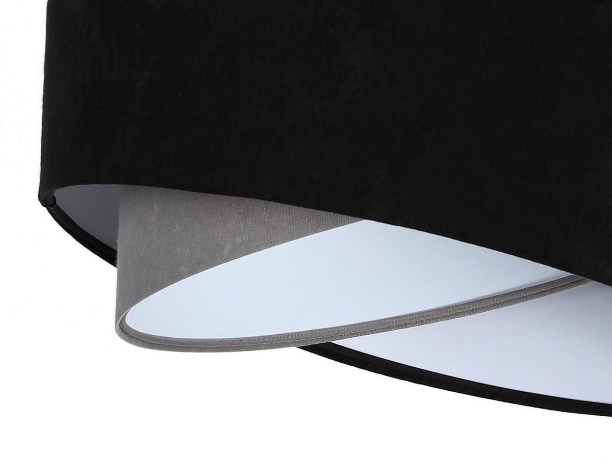 HÄNGELEUCHTE Grau 50/23 cm - Grau, Kunststoff (50/1.3/23cm) - ONZENO