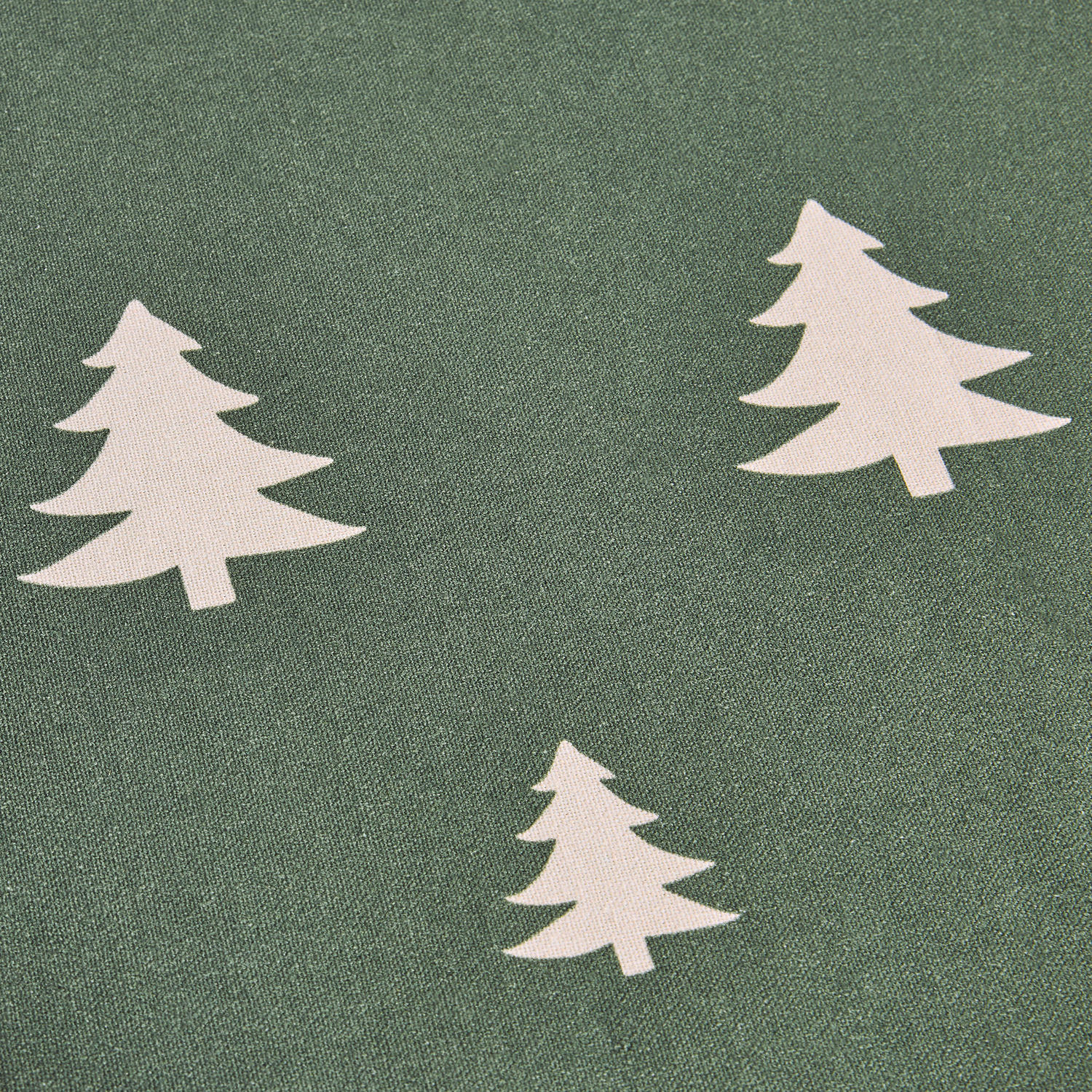 TISCHDECKE Trees - Grün, Textil (160/300cm) - BUTLERS