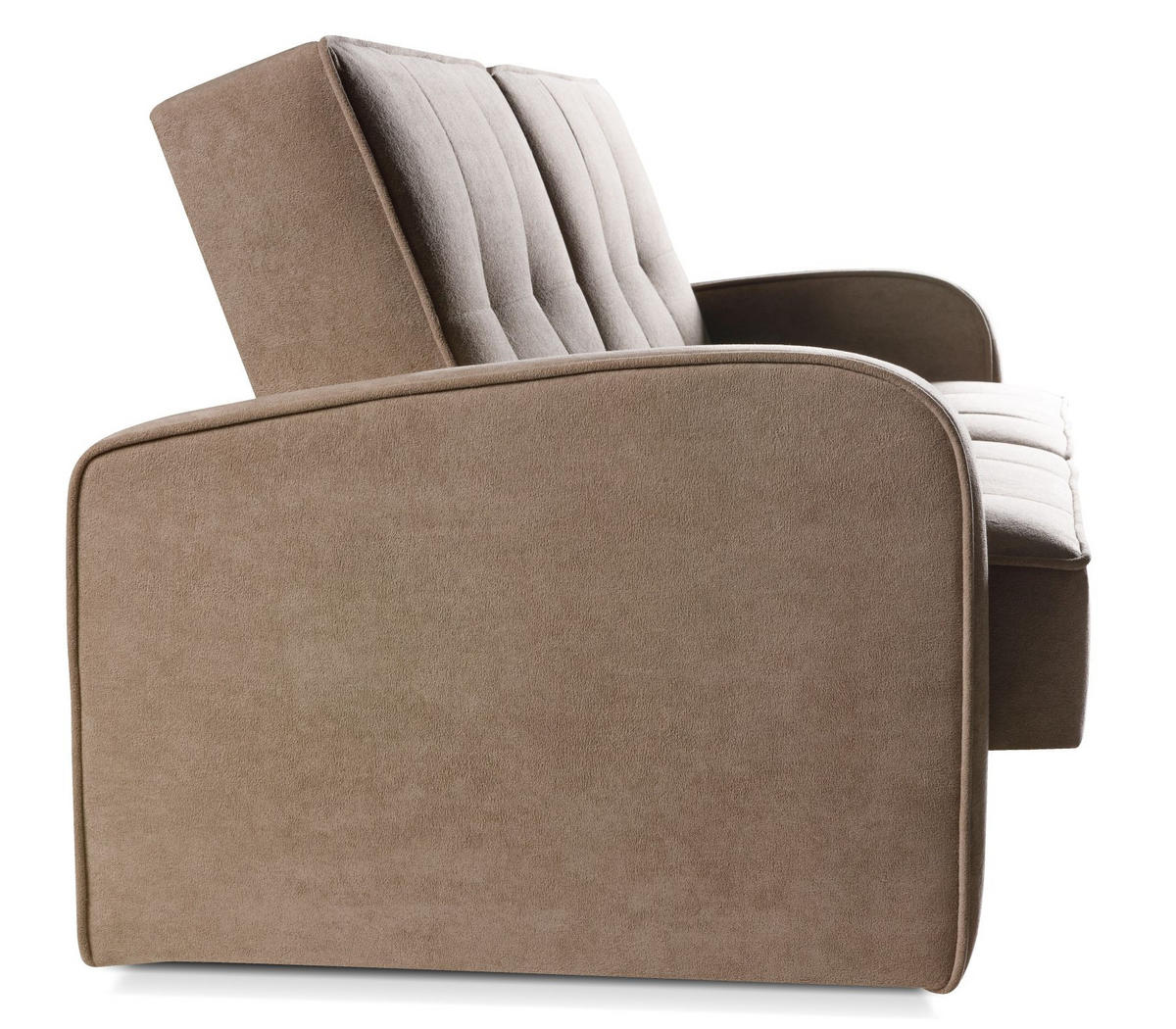 SOFA Beige-Grau ARIS Schlafsofa - Grau, Textil (222/90/93cm) - Sepro Meble