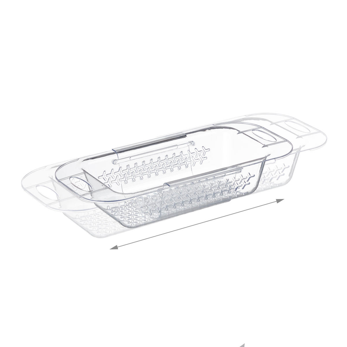 SPÜLBECKENSIEB - Transparent, Kunststoff (20cm) - Relaxdays