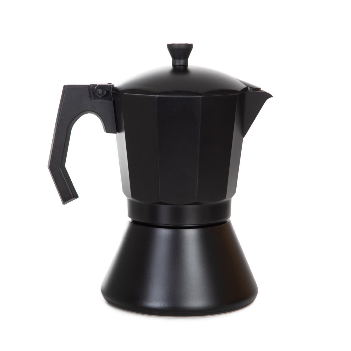 KAFFEEMASCHINE Mia Mokka schwarz 15/26 cm - Schwarz, Metall (15/19/26cm) - Homla
