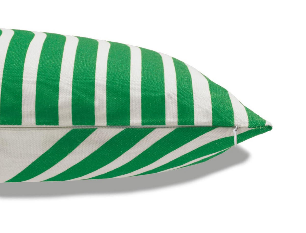 ZIERKISSENHÜLLE Organic Waves grün 30x50cm - Grün, Textil (30/50cm) - Tom Tailor