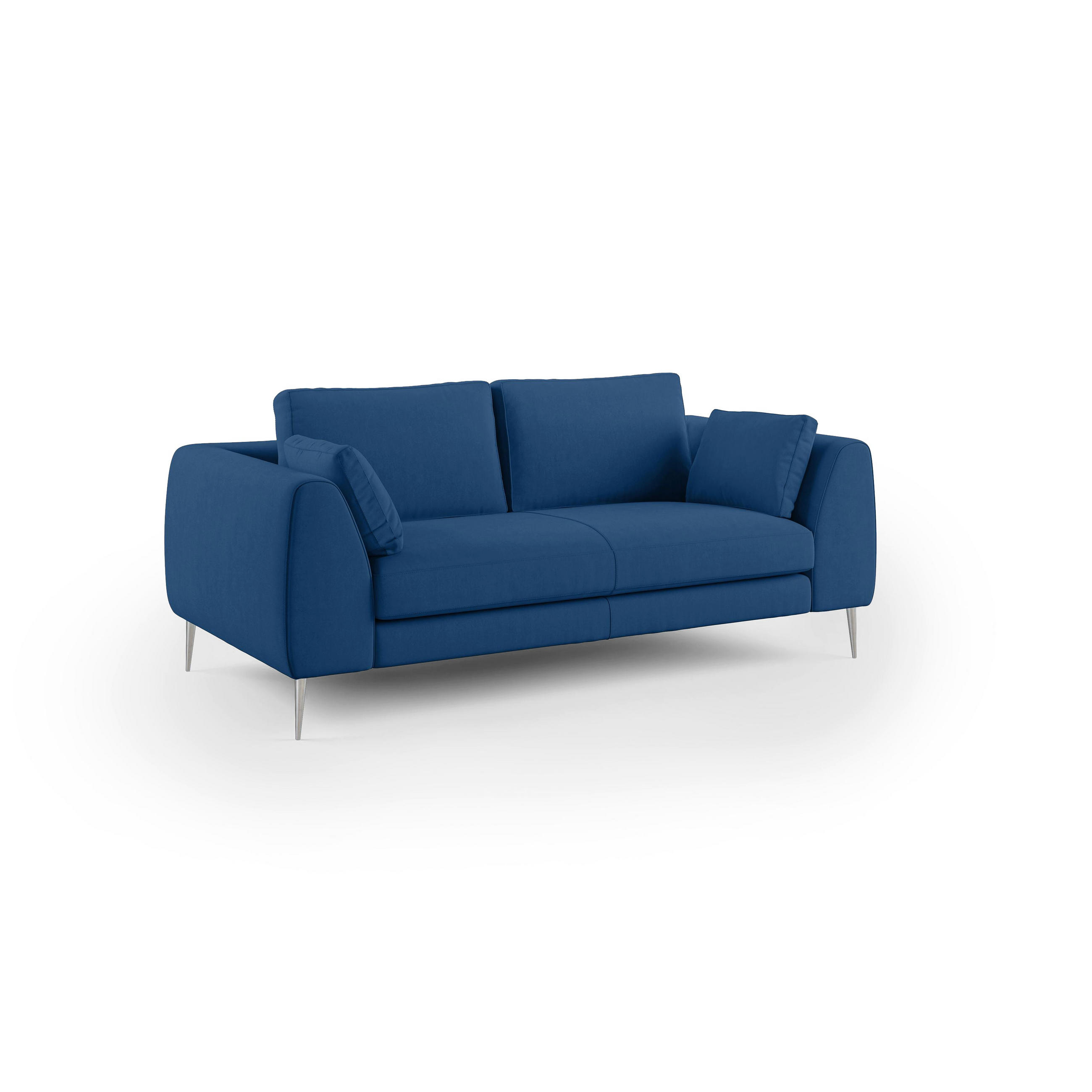 LINEARSOFA Plano - Blau, Textil (216/86/102cm) - Divani.store