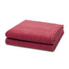 DUSCHTUCH Sensual Skin 2er-Set - Rot, Textil (75/140cm) - Ross