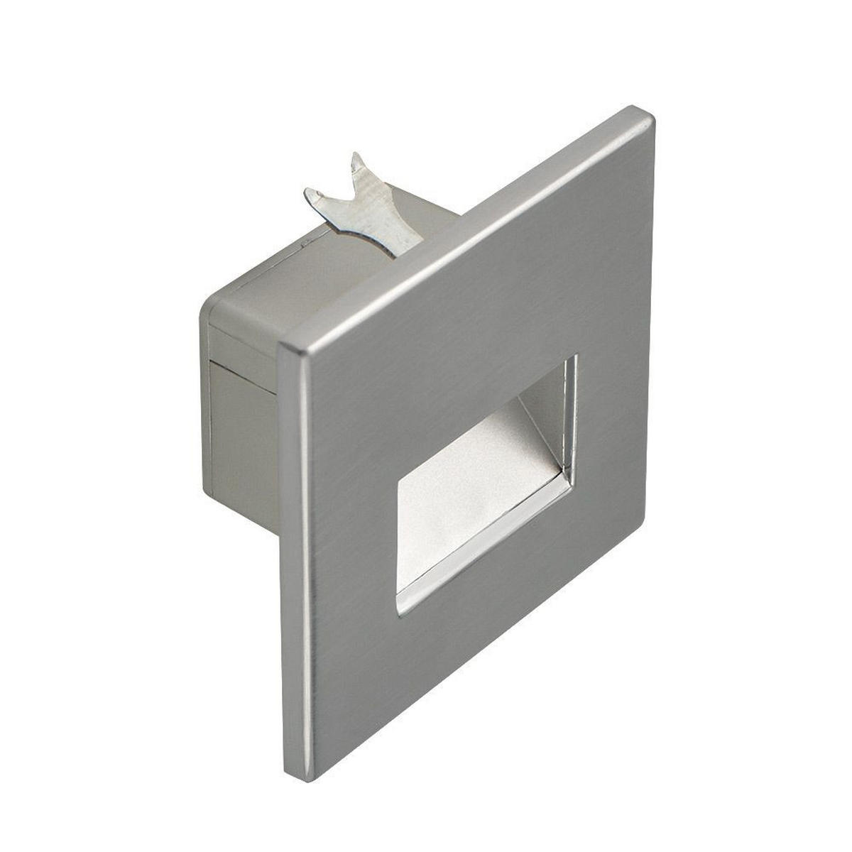 LED-EINBAULEUCHTE Box Aluminium - Alufarben, Metall (8/8/8cm) - s.luce