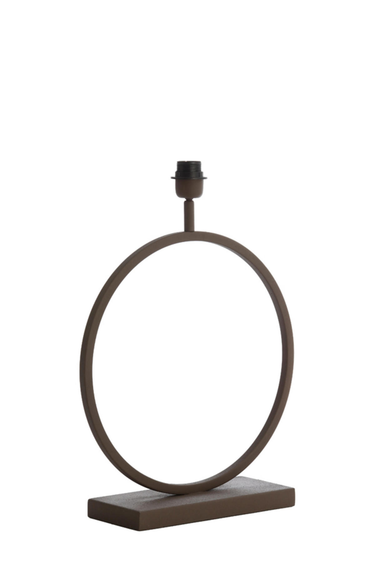 LAMPENFUSS Liva Braun Ø40/53 cm - Braun, Metall (40/12.5/52cm) - Light & Living