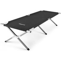 CAMPINGBETT 203/62/45 cm - Schwarz, Metall (62/45/202cm) - Outtec