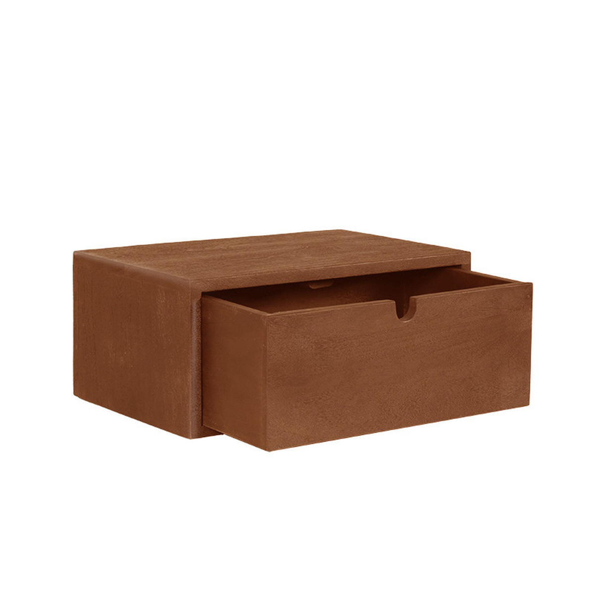 NACHTTISCH Hover - Brown - 45/20/30 cm - Braun, Holz (45/20/30cm) - LABEL51