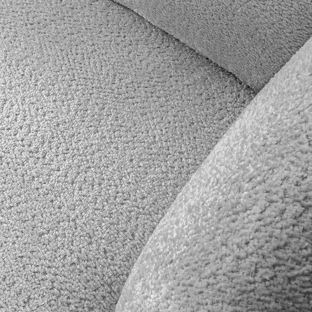 EINZELSOFA VIRA, Grau, Chenille - Schwarz/Grau, Holz/Holzwerkstoff (210/84/100cm) - KONSIMO®
