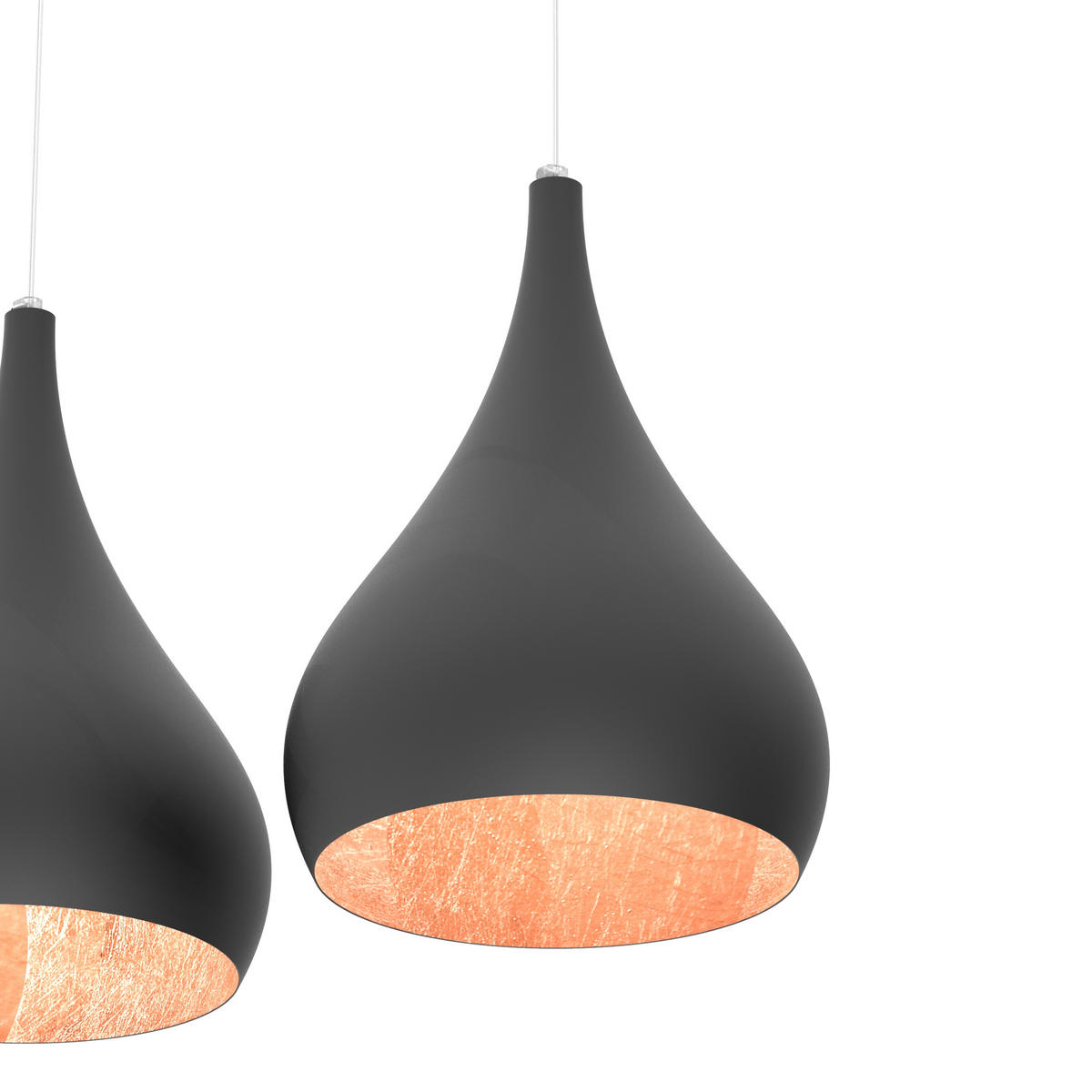 HÄNGELEUCHTE - Kupferfarben, Metall (55/25/55cm) - Lumicom