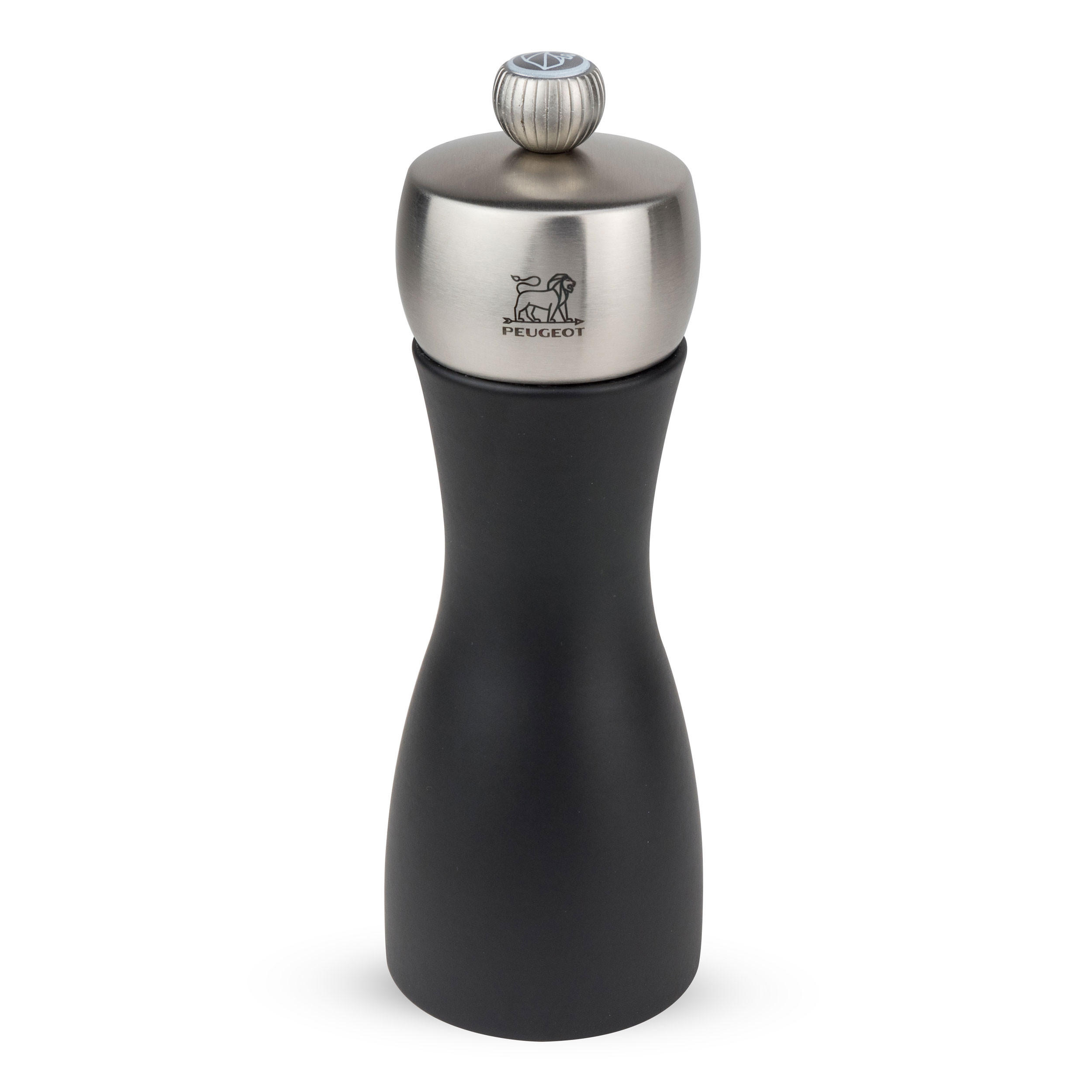 Peugeot Salzmühle Schwarz 5.2x15x5.2 cm