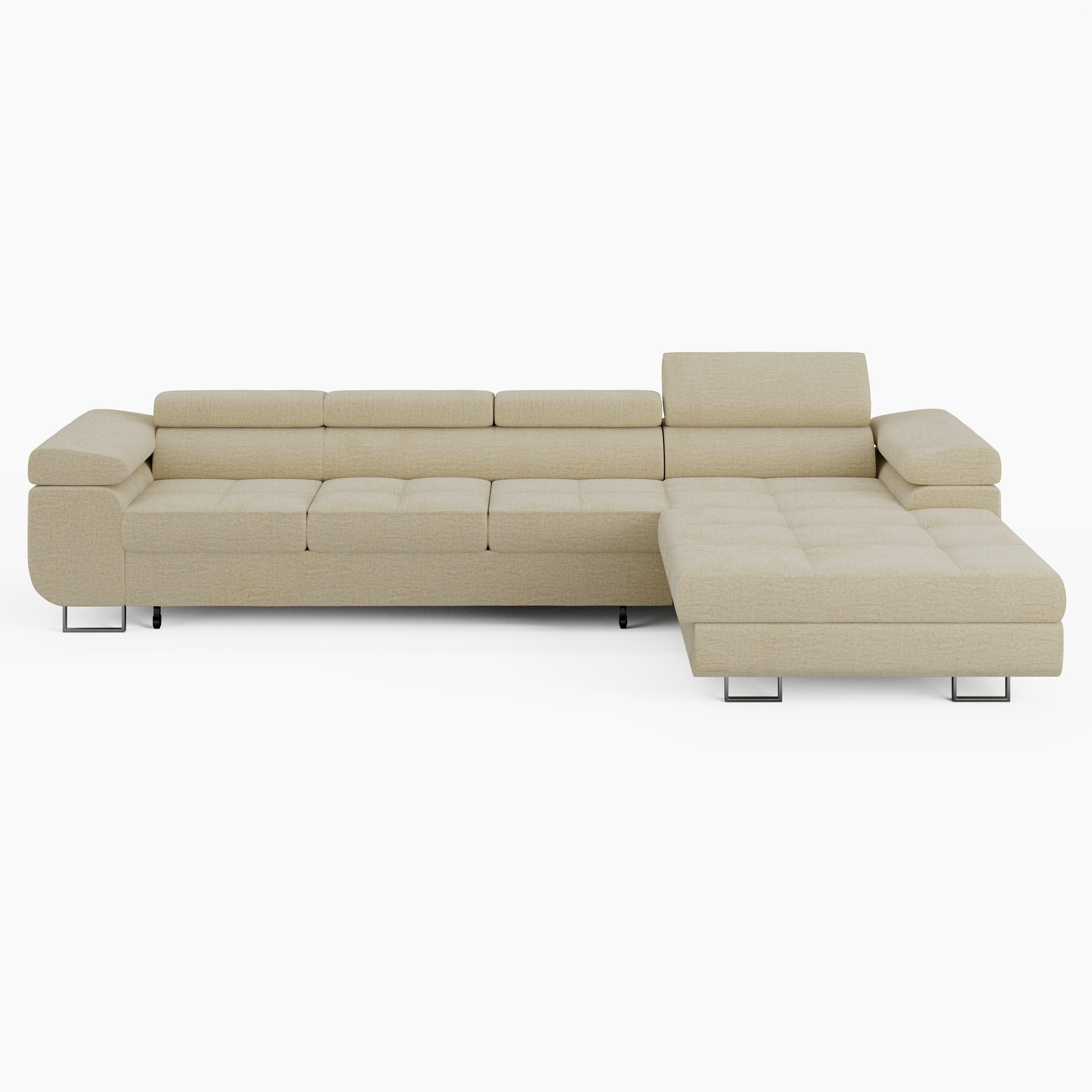 Barchello Ecksofa Creme 350x205 cm