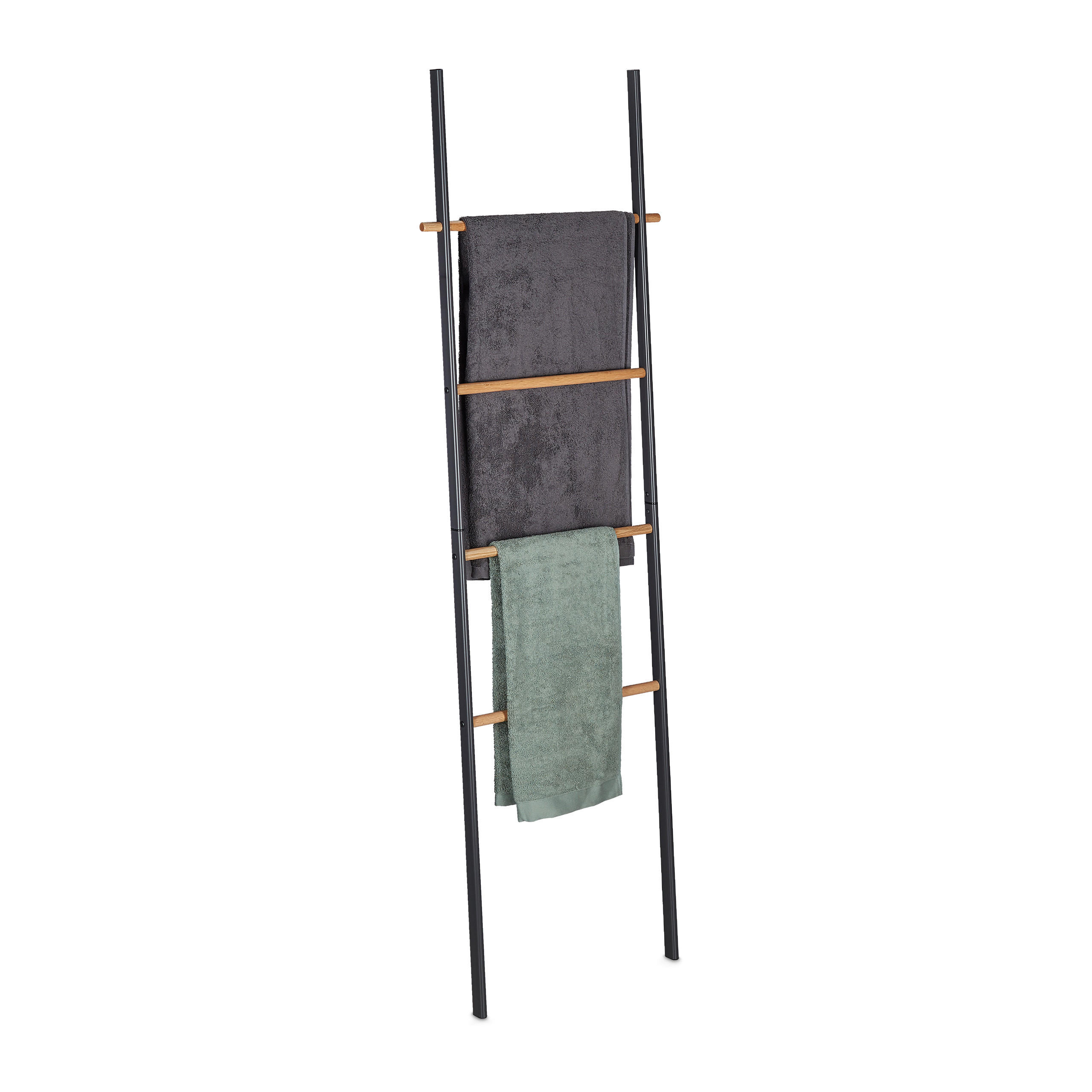 HANDDUKSSTEGE Antracit Natur utan borrning Multicolor 171/50/3 cm