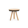 BEISTELLTISCH Batea S mit Tablett - Eichefarben/Schwarz, Holz (42/42/42cm) - Woodendot