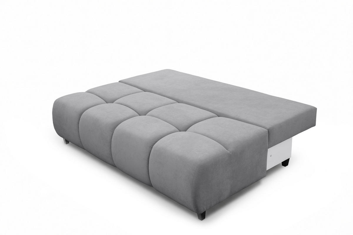 SOFA 196 cm in Aschgrau - Grau, Textil (196/79/100cm) - Home Collective