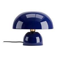 TISCHLAMPE - 31 x 31 - metall - blau Sidney - Blau, Metall (31/31/25cm) - Vente-Unique