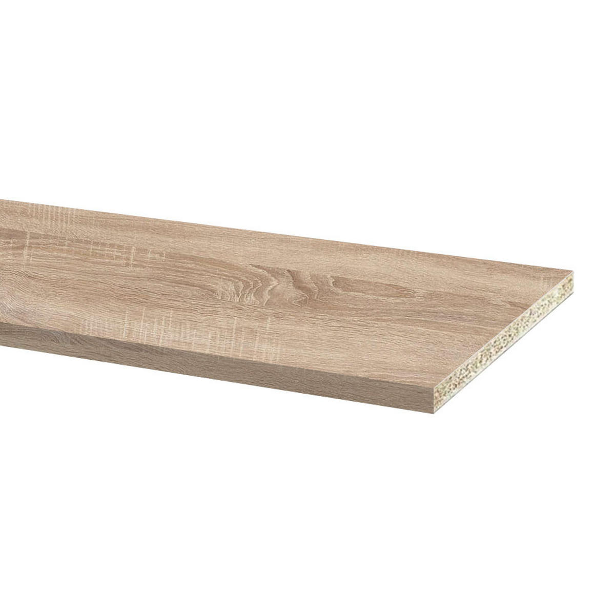 SOCKELLEISTE Sonoma Eiche 200 / 1,8 / 15cm - Holzdekor - Sonoma Eiche, Holzwerkstoff (1.8/200/10cm) - Feldmann-Wohnen