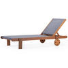SONNENLIEGE saïgon Grau - Hellgrau, Metall (71/80/193cm) - Habitat Garten