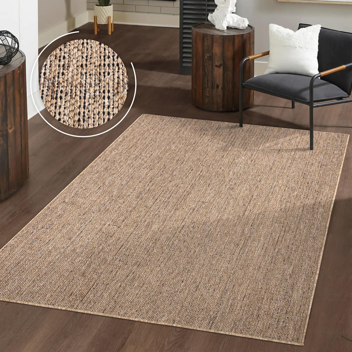 OUTDOORTEPPICH Boho Beige 240 x 340 cm - Beige, Kunststoff (240/340cm) - TT Home