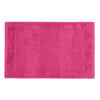 BADEMATTE Imperial 50/80 cm, Baumwolle - Magenta, Textil (50/80cm) - Homescapes