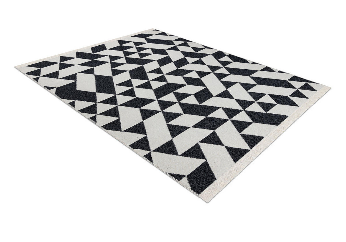 TEPPICH TWIN 100/200 cm - Schwarz, Textil (100/200cm) - rugsX