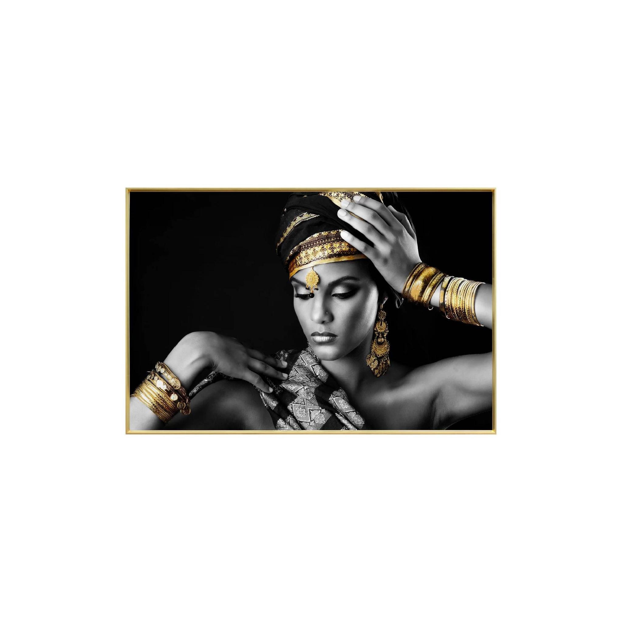 WANDPANEEL Wall Art Mehrfarbig 120/3.5/80cm - Multicolor, Glas (3.5/80/120cm) - PTMD Collection